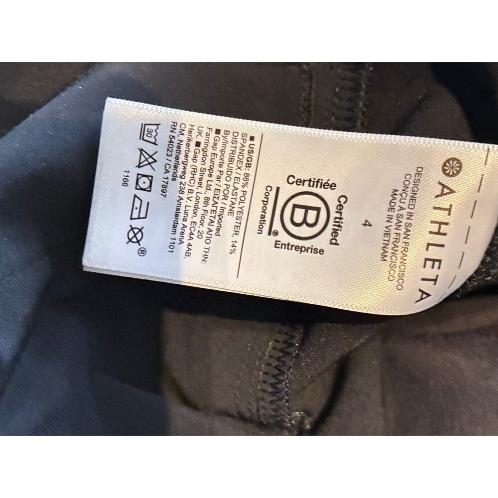 Athleta Endless Rise Pants Black Size 4 - Picture 8 of 8